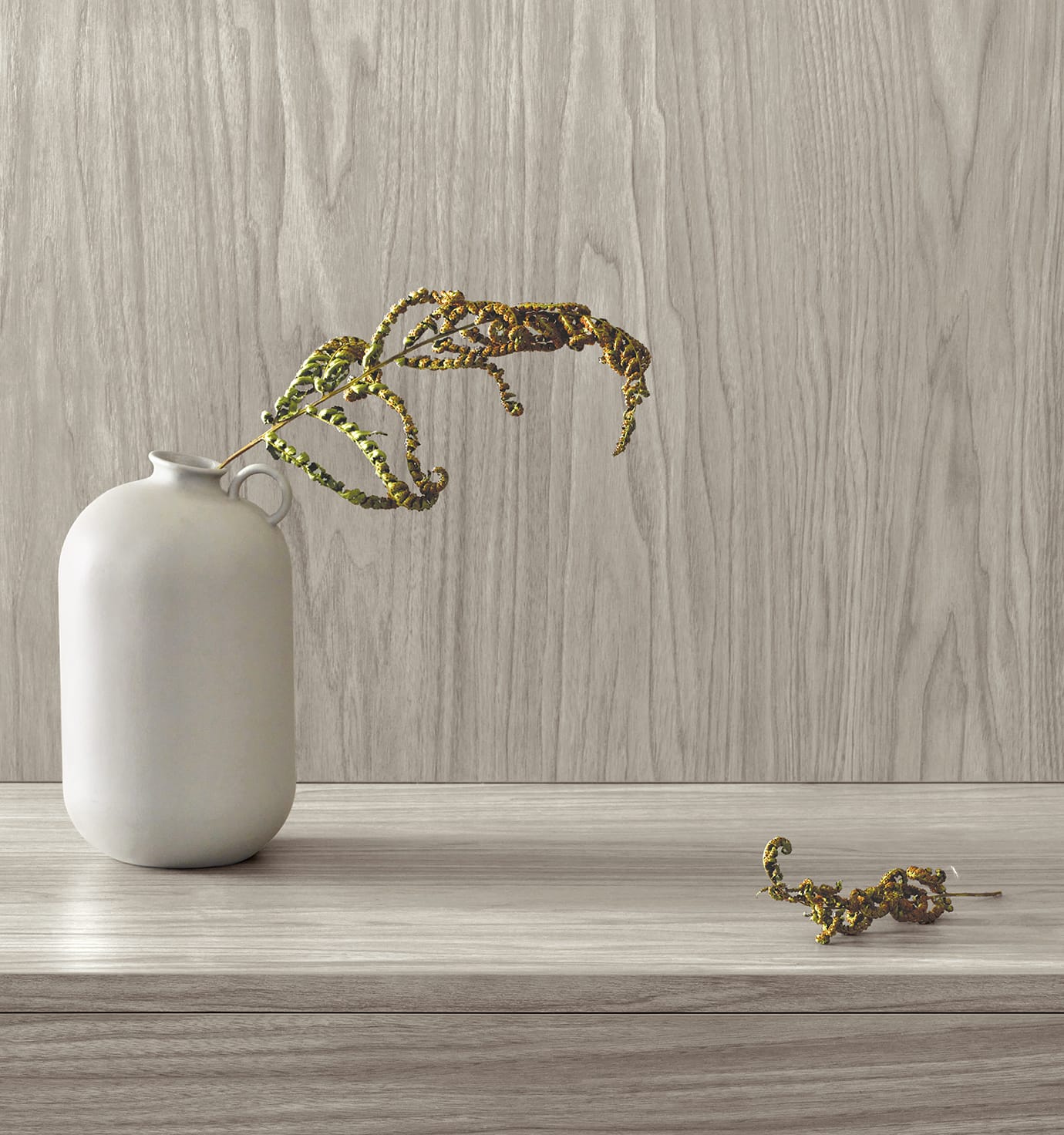 Custom finishes in natural wood grain for home rooms by California Closets