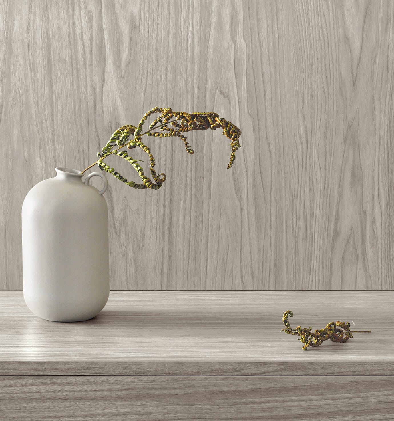 Custom finishes in natural wood grain for home rooms by California Closets